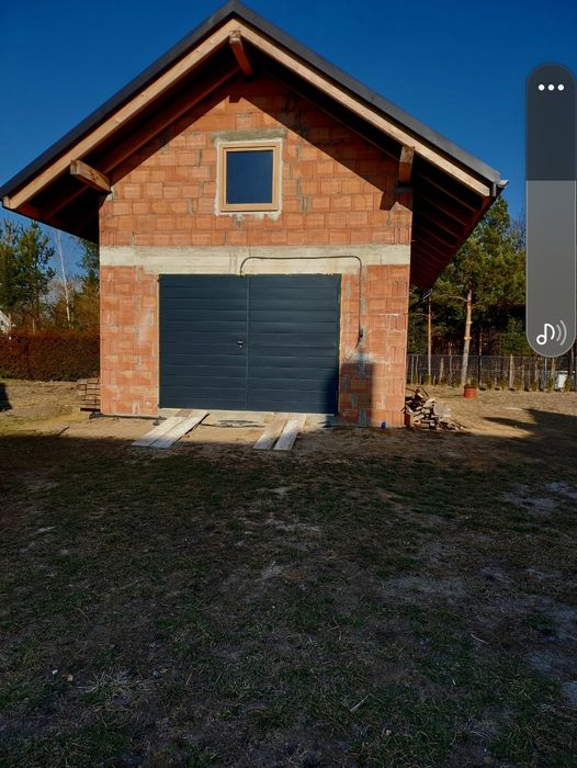 Wiśniowski Brama garażowa rozwierna dwuskrzydłowa antracyt RAL7016