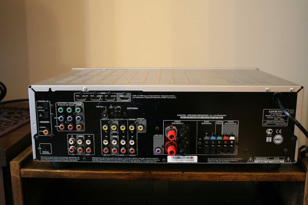 Amplituner Onkyo TX-SR 307 wzmacniacz  kino domowe