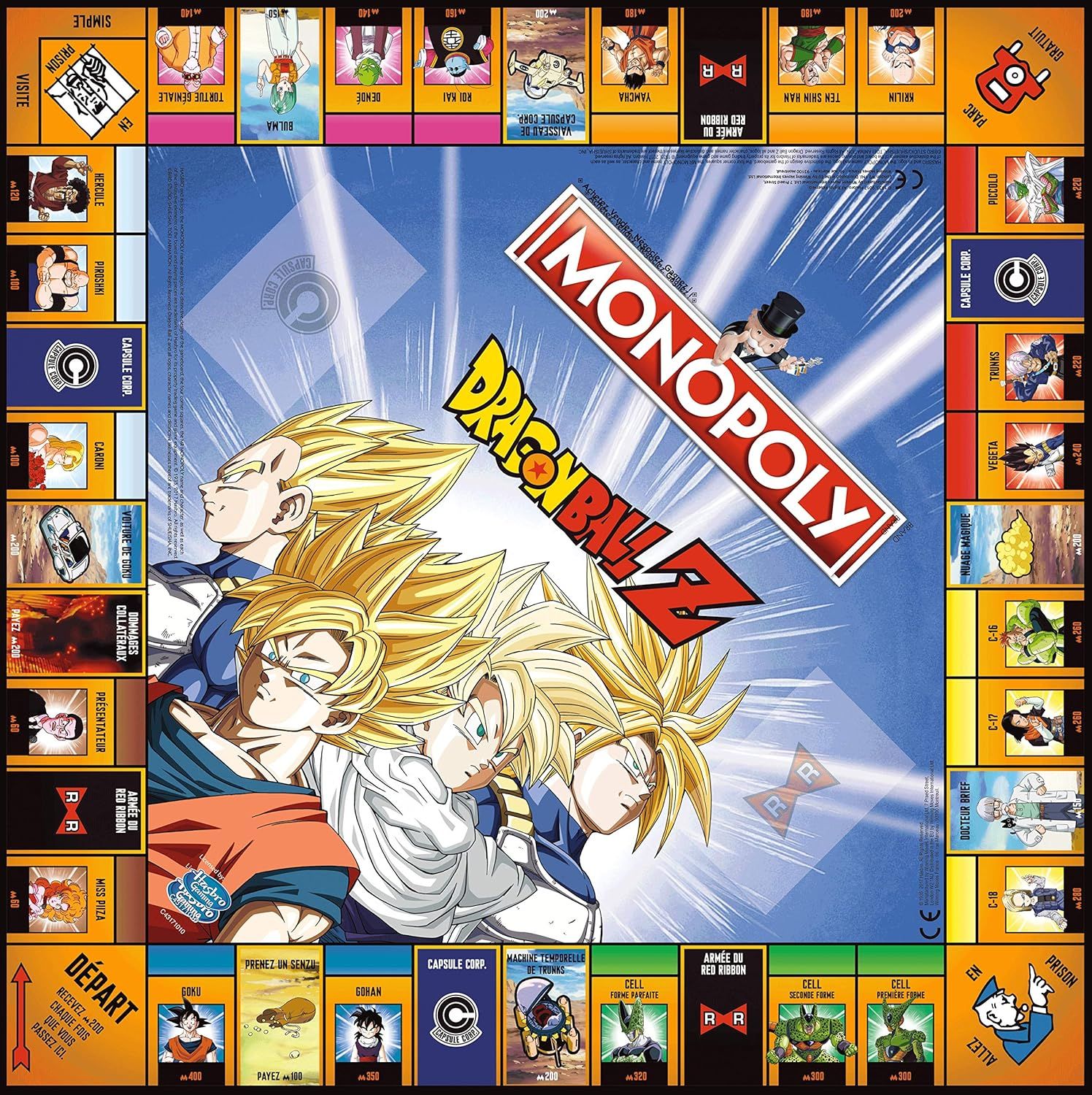 Gra Planszowa Winning Moves Monopoly Dragon Ball Z J.francuski
