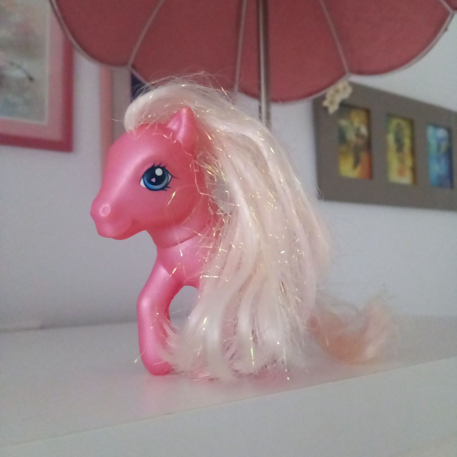 Konik My Little Pony G3 2002 Hasbro różowy kolekcjonerski kucyk