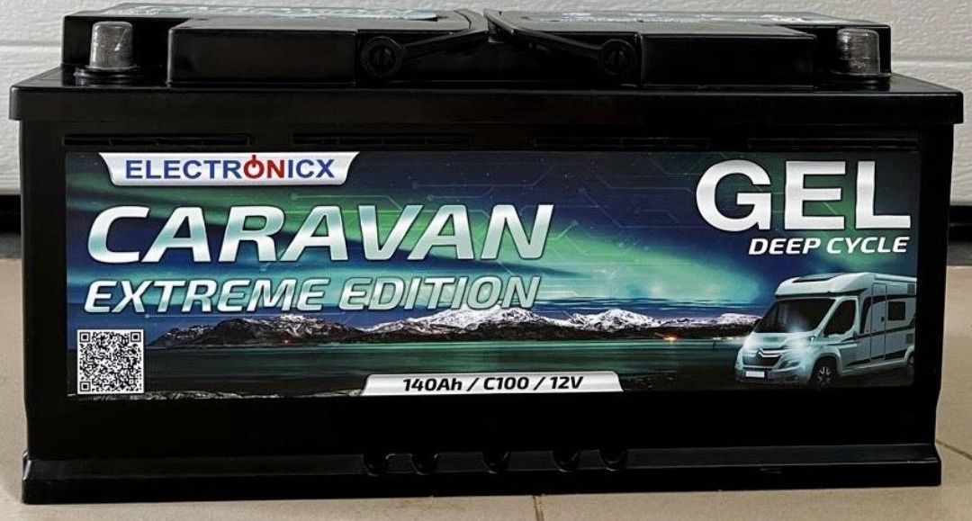Акумулятори гелеві 100Ah,140Ah,CARAVAN editiom