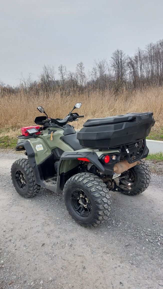 Quad Can-Am max Outlander 570 poj 650 i mapą z 800R Outlander XT 4x4