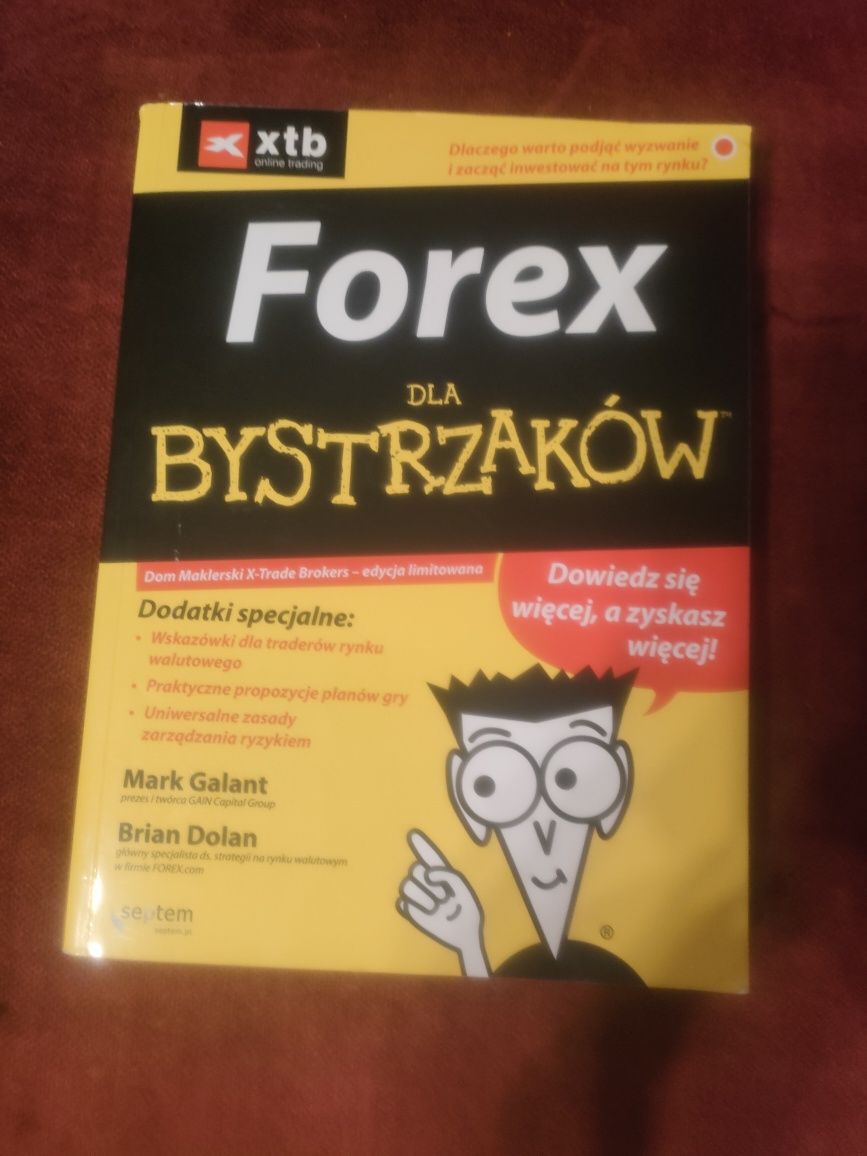 Książka poradnik Forex dla bystrzaków.