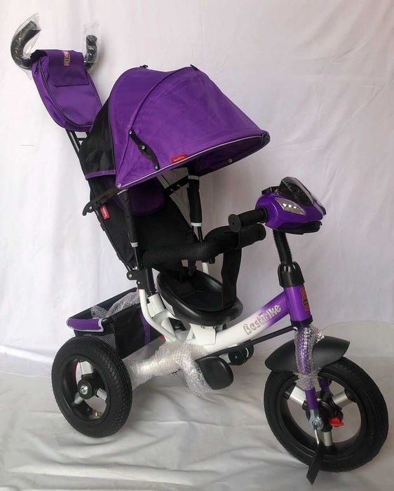 НОВИЙ трьох колісний велосипед, прогулянковий візок Best Trike, USB