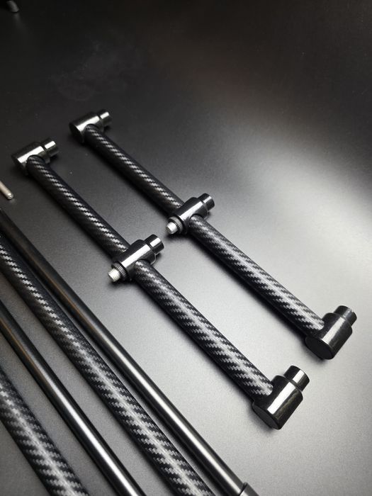 Zestaw 2 podpórki 2 x buzz bar Carbon Design Zfish wędkarskie