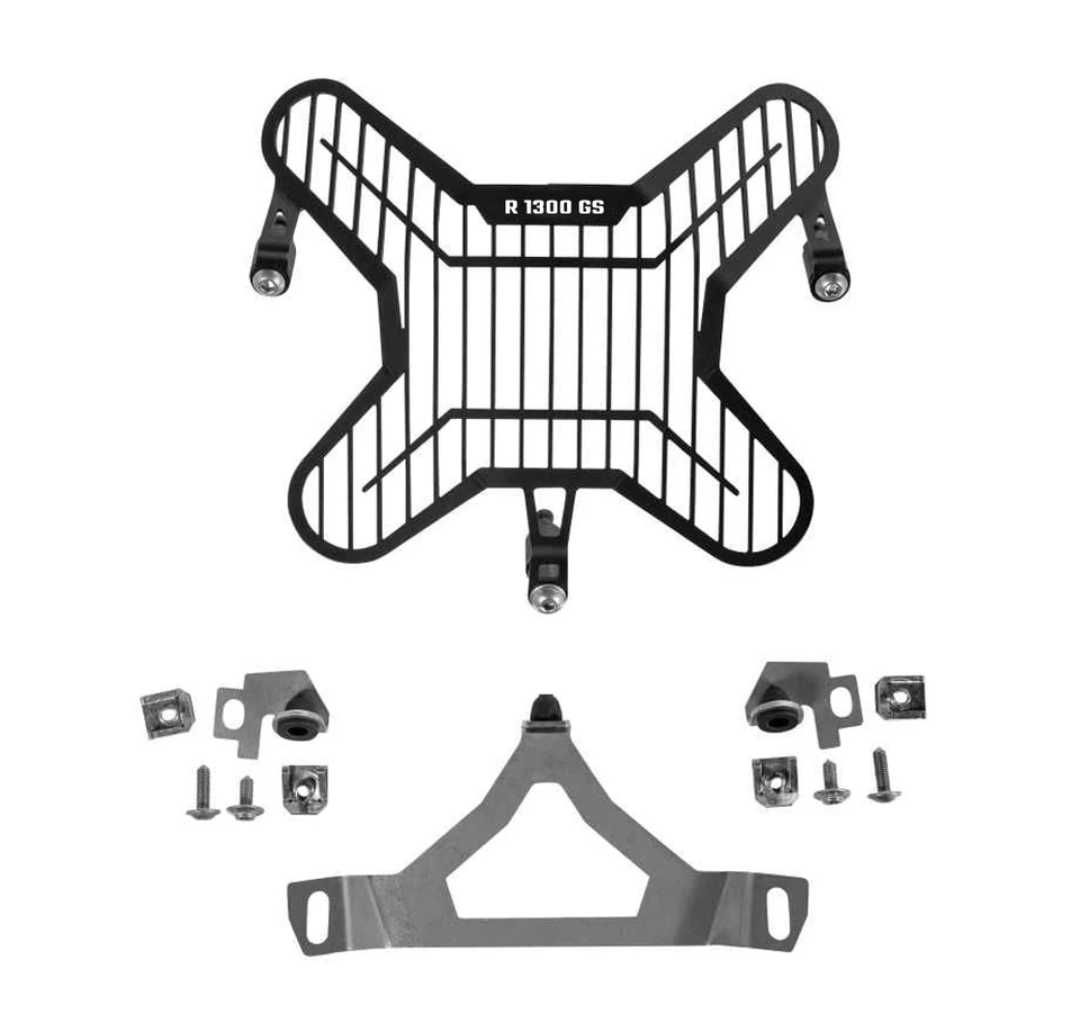 Proteção/grelha de farol em acrilico bmw R1300 GS