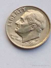 Монета One dime 1997