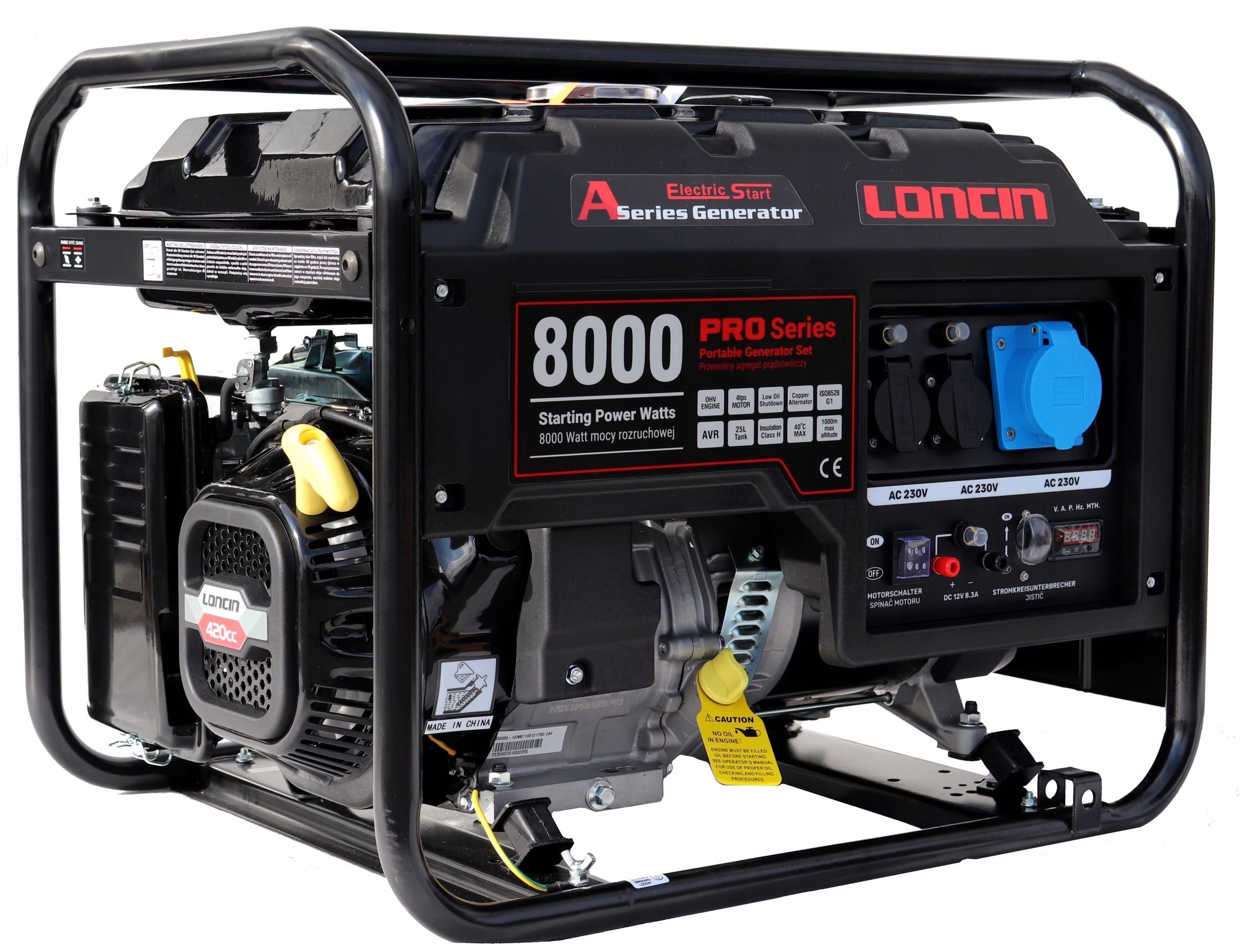 Agregat Prądotwórczy 6kW 400V/230v 3 Fazy Dowozimy 24h/7dni Wynajem