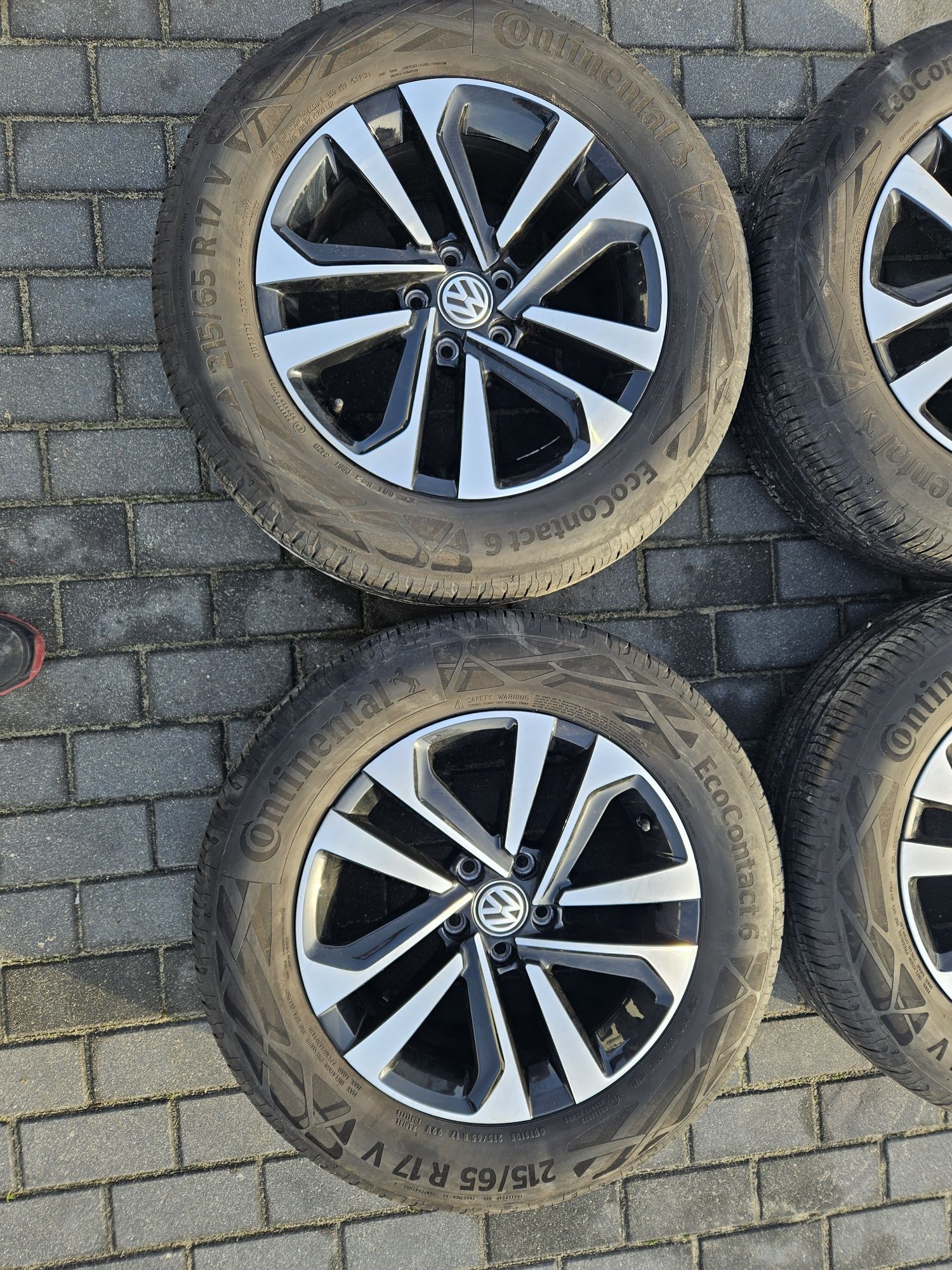 Alufelgi 17 Koła Vw Tiguan II Allspace lato