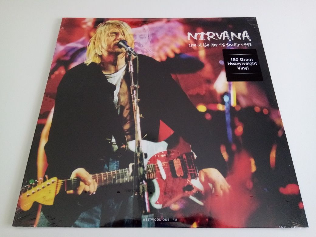 Disco Vinil LP Nirvana ‎– Live At The Pier 48 Seattle 1993 Novo Selado