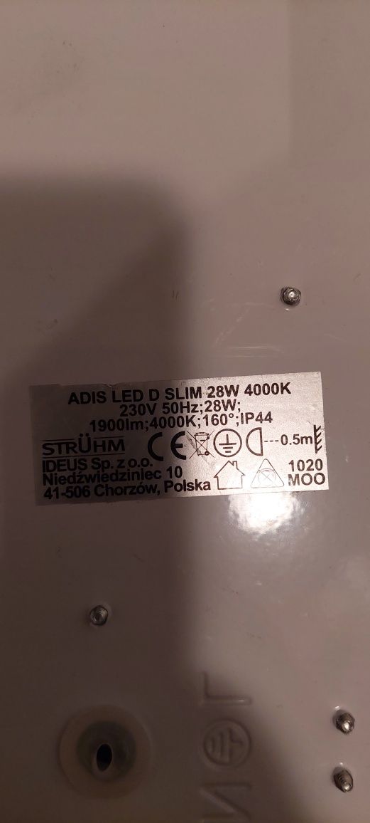 Plafony i lampa loft