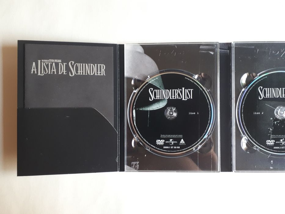 DVD A Lista de Schindler (edição especial) 2 discos
