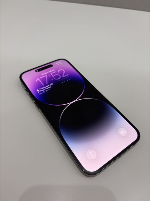 telefon Apple iPhone 14 Pro Max 128 GB czarny + ETUI + SZKŁO