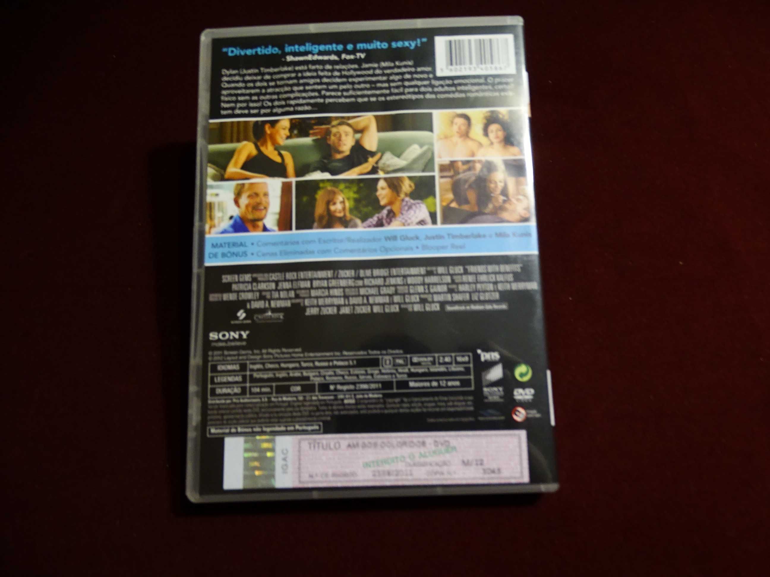 DVD-Amigos coloridos-Justin Timberlake/Mila Kunis