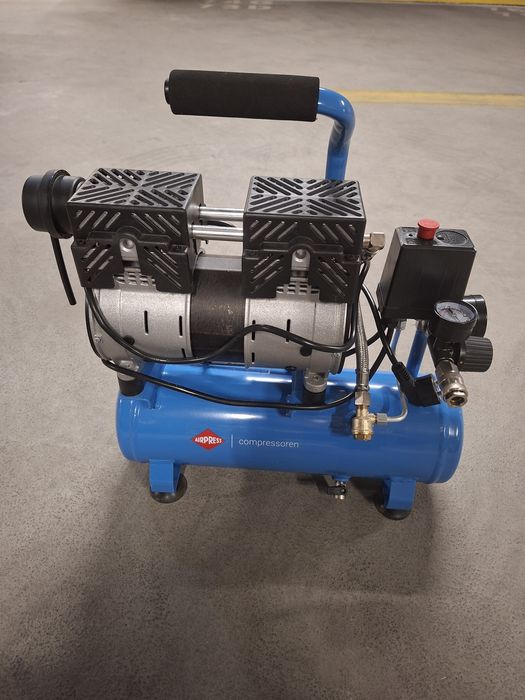 Kompresor sprężarka Airpress L6-105 6L 8 bar bezolejowy