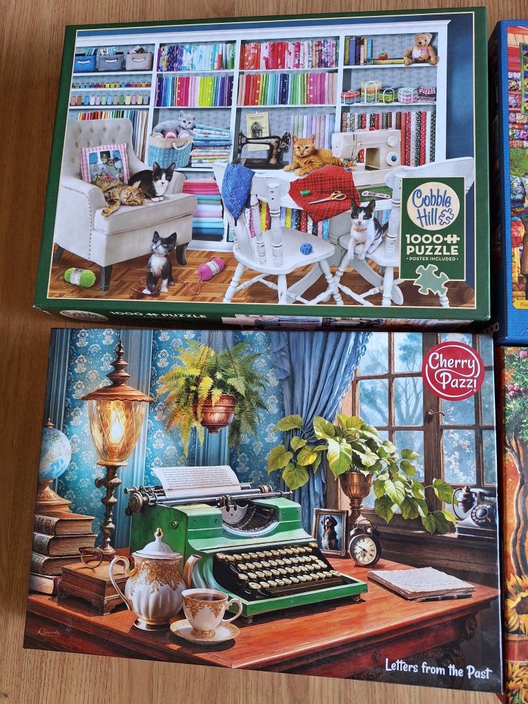 Puzzles 1000 peças