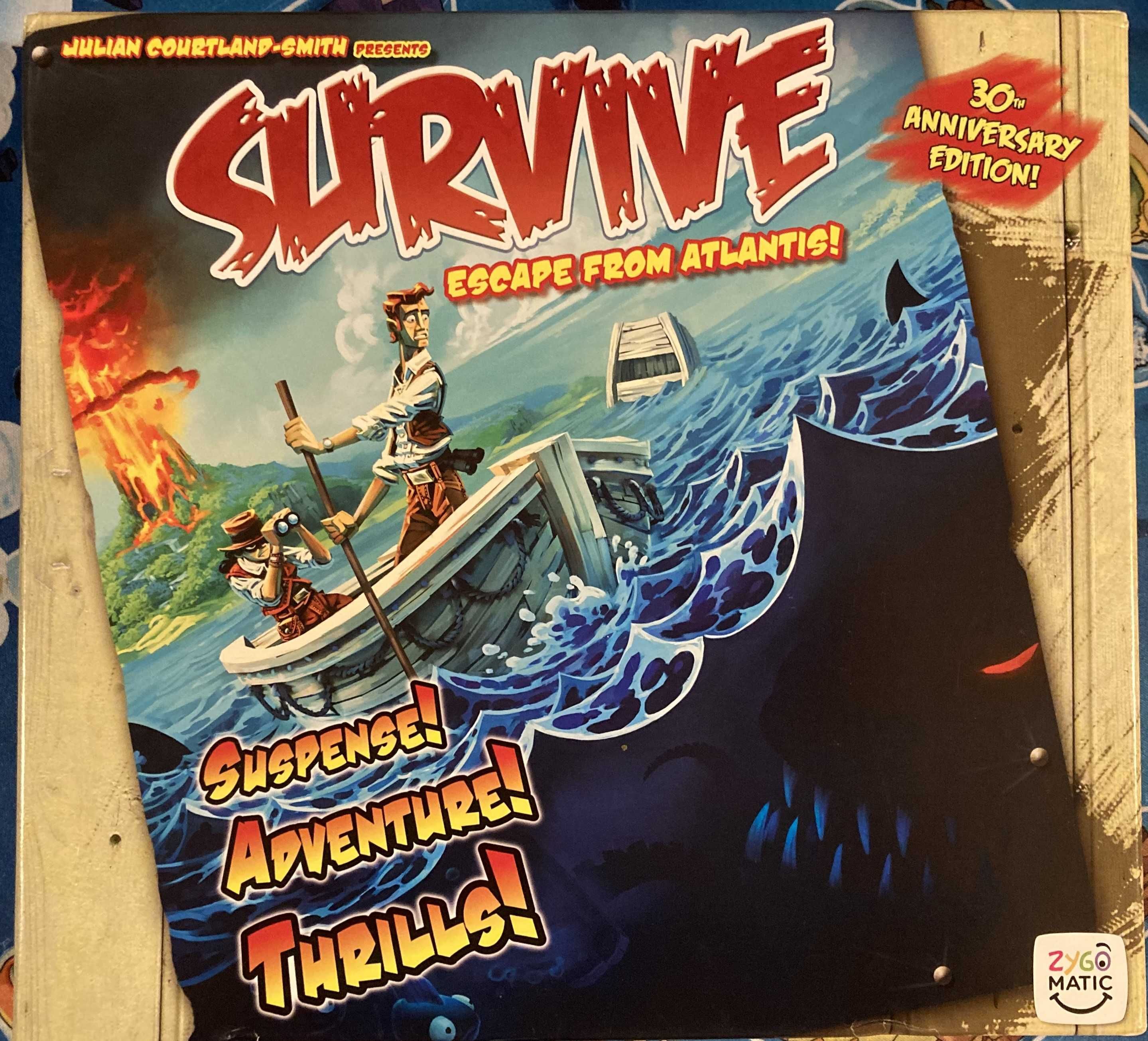 Gra planszowa Survive: Escape from Atlantis! + Dodatek