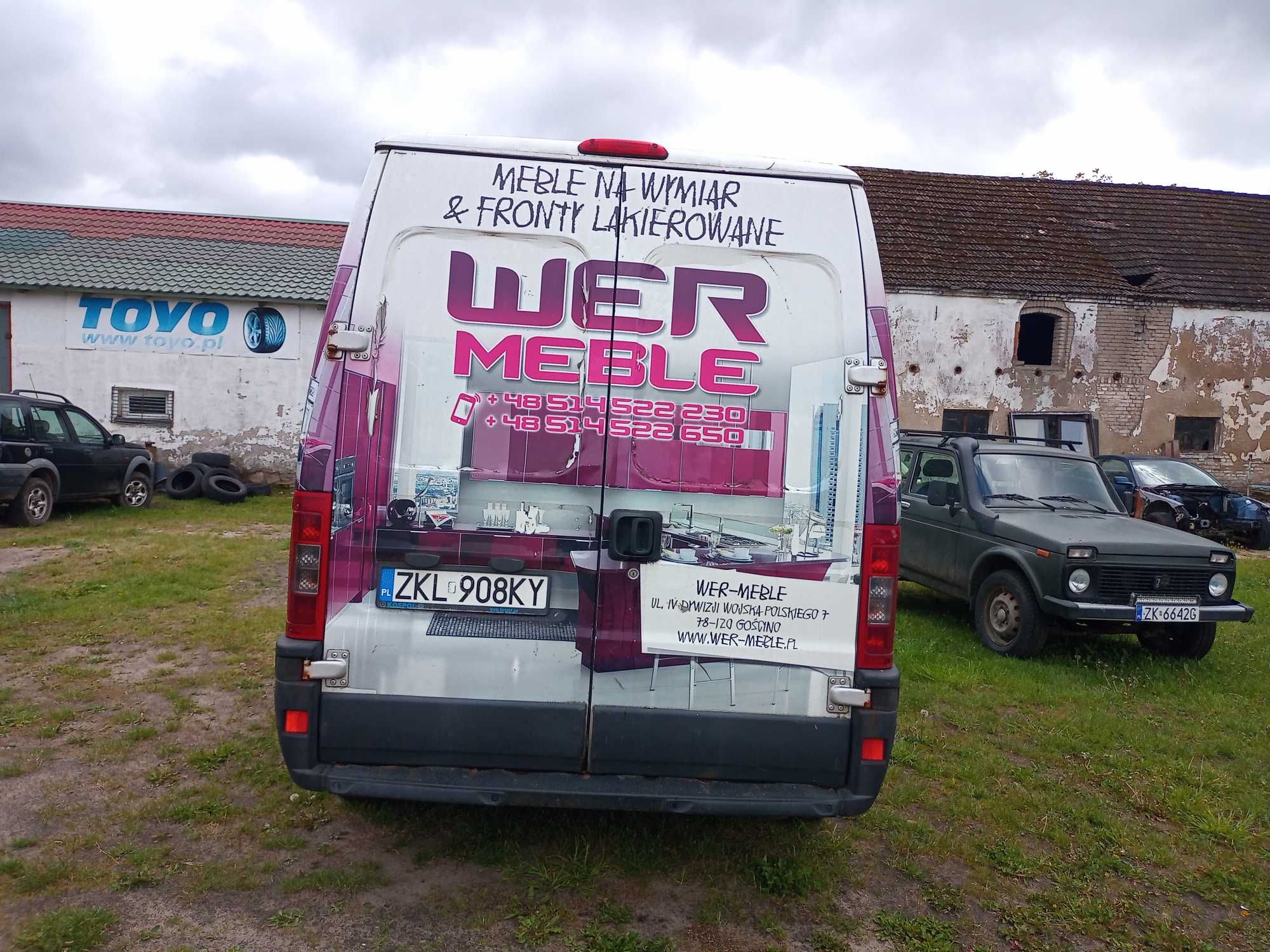 Fiat ducato 2.3jtd części