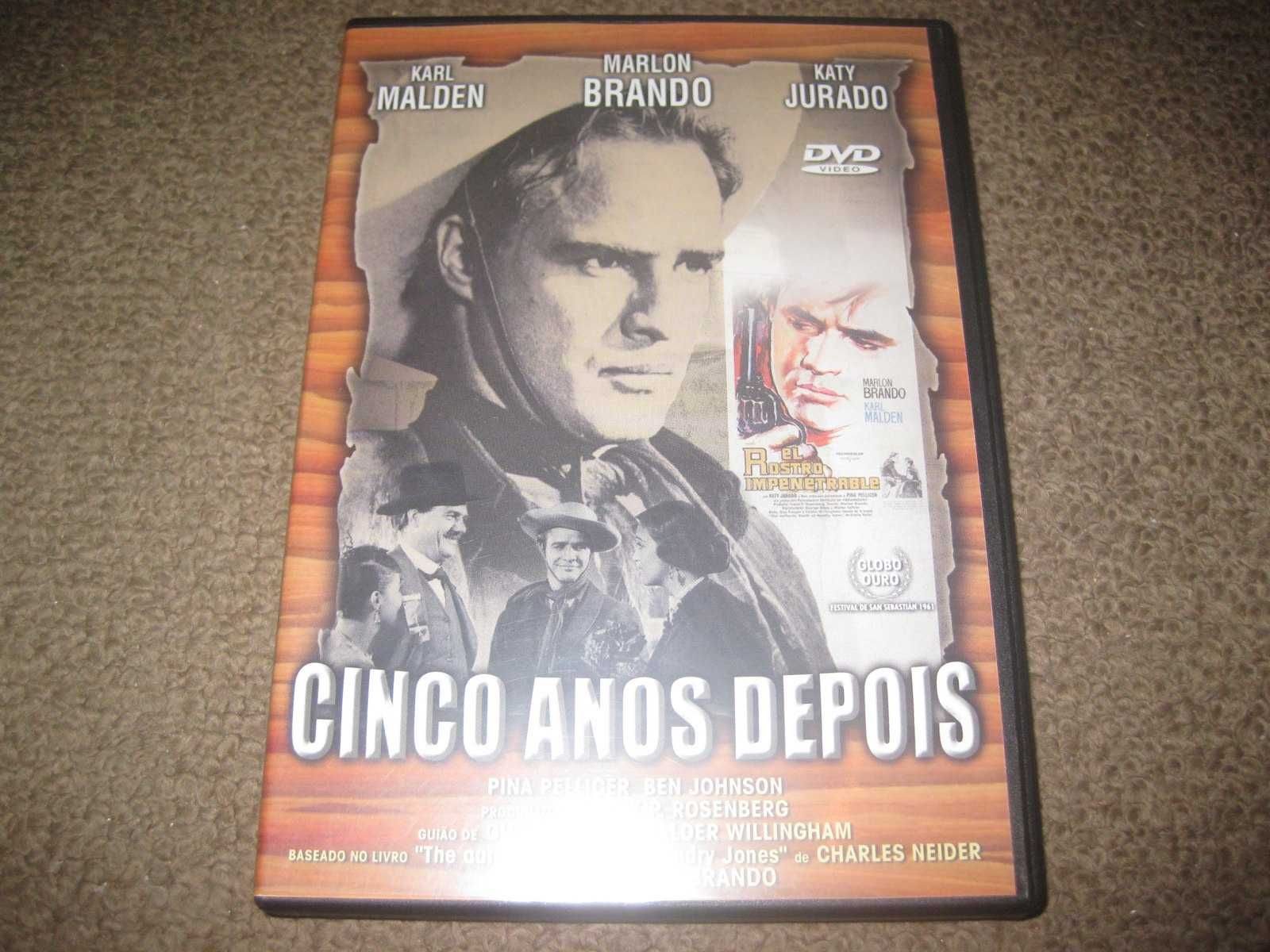 DVD "Cinco Anos Depois" com Marlon Brando/Raro!