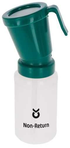 Kubek do dezynfekcji strzyków, bezpowrotny, zielony, 300 ml, Kerbl