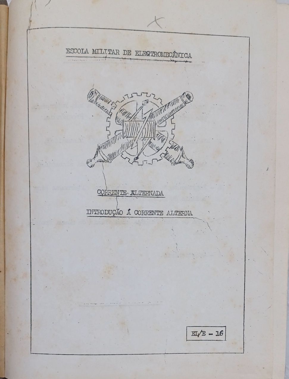 Mecânica 4 Volumes anos 50 Electromecânica Escola Militar