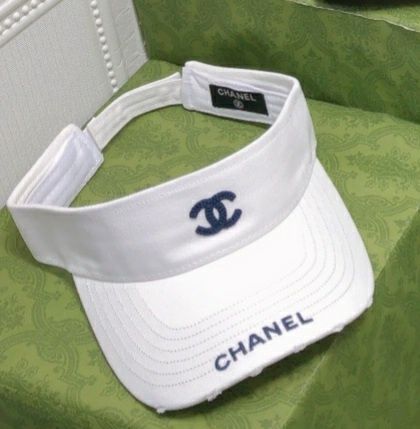 Czapka daszek chanel biała biały bejsbolówka baseball