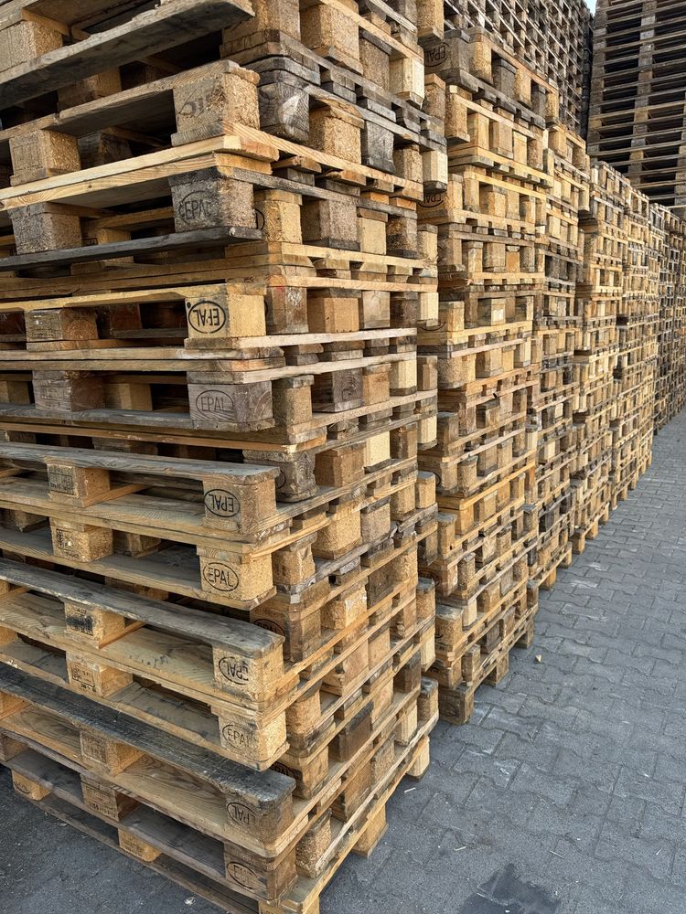 Palety Euro-Epal 1200x800 , magazynowane, bez uszkodzeń
