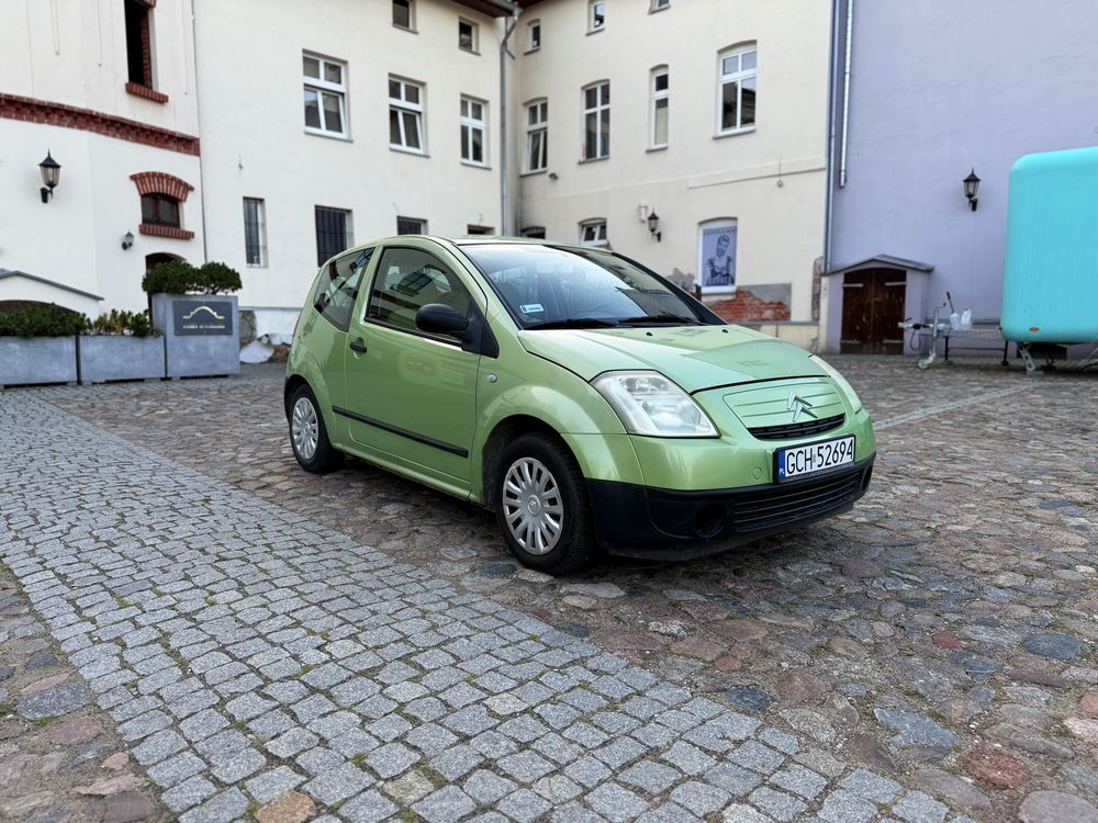 Citroën C2 Piękna limonka