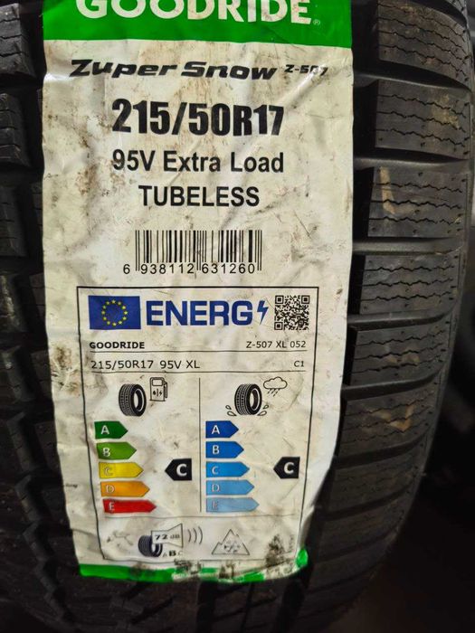 Нові шини резина зима 215/50 R17 Goodride Zuper Snow Z-507