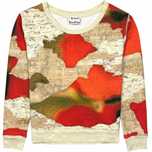 Acne Studios Angle Printed Designerska Bluza Crewneck Damska Wzór r. M