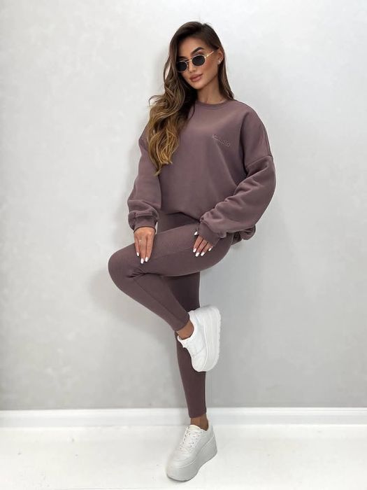 Dres set millagro bluza oversize legginsy polska