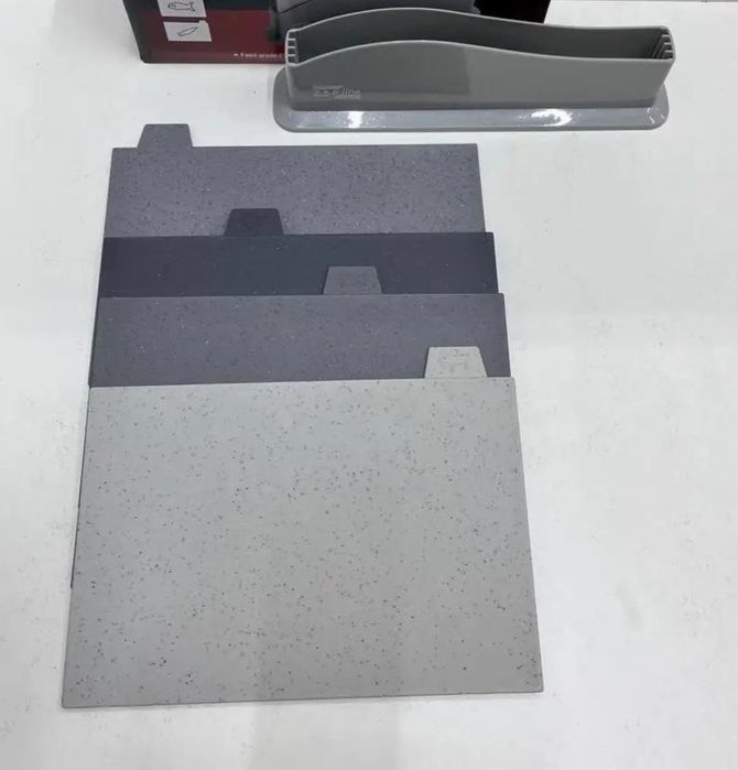 Дошки кухонні 5 в 1! Набір дощок Zepline ZP-00220 Обробна дошка Grey