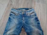 Super jeans damskie r. 25/32 rurki