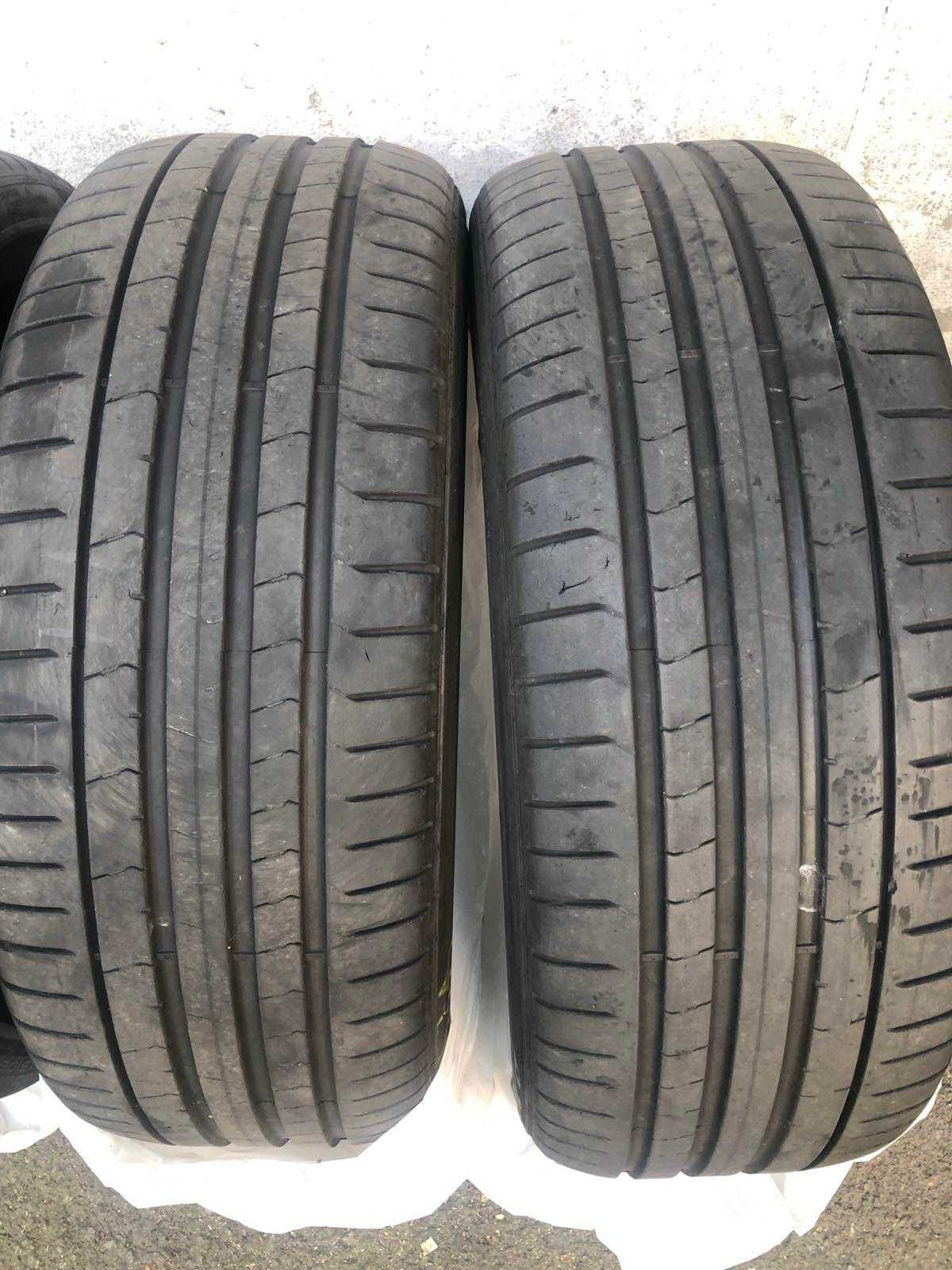 Продам шини літні б/у 225/40 R-20 pirelli pzero