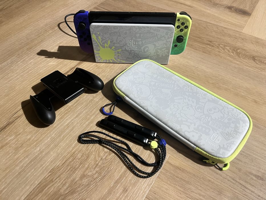 Nintendo Switch OLED wersja Splatoon