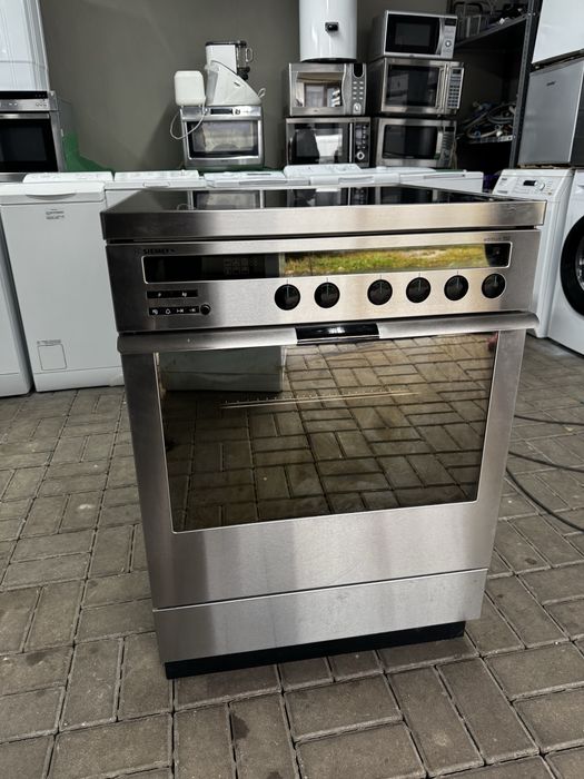 Kuchenka Ceramiczna Siemens model Hl62053 INOX  60 cm szer igla stan