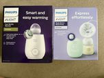 Продам молоковідсмоктувач та підігрівач для пляшечок Philips.