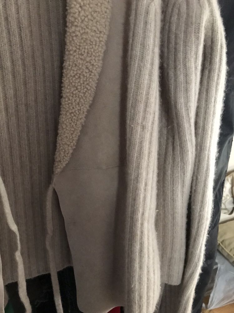 Max Mara casaco em pura lã virgem e Caximira - oferta camisa