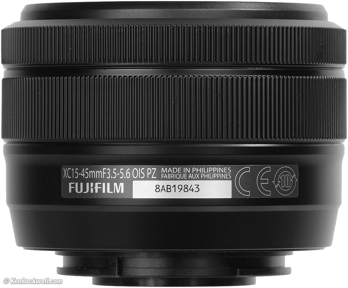 Objectiva Fujinon xc15-45mm