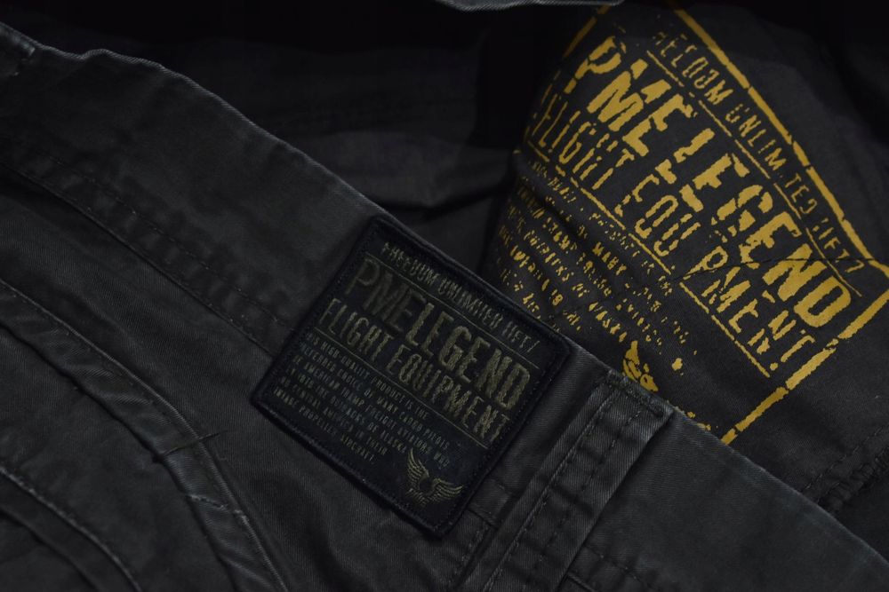 Pme Legend Męskie Spodnie Bojówki Cargo W34 L36