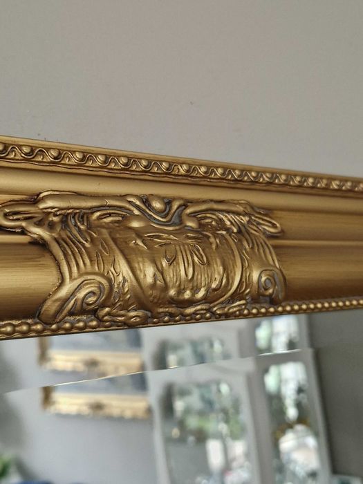 Lustro pałacowe glamour, ludwik, barok 55x65