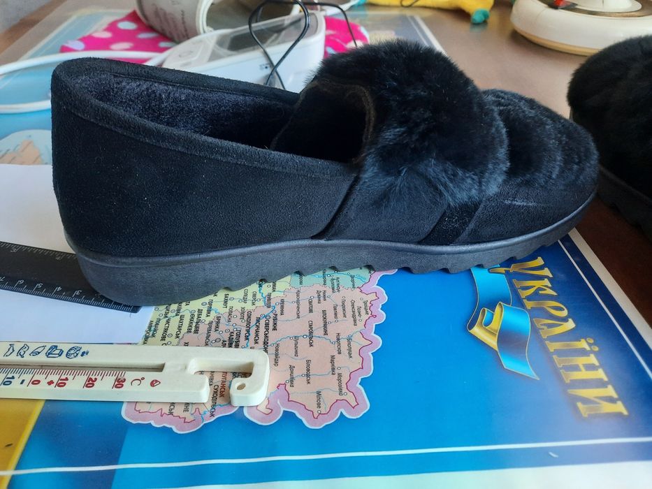 Тёплые мокасины с мехом, новые, 39р