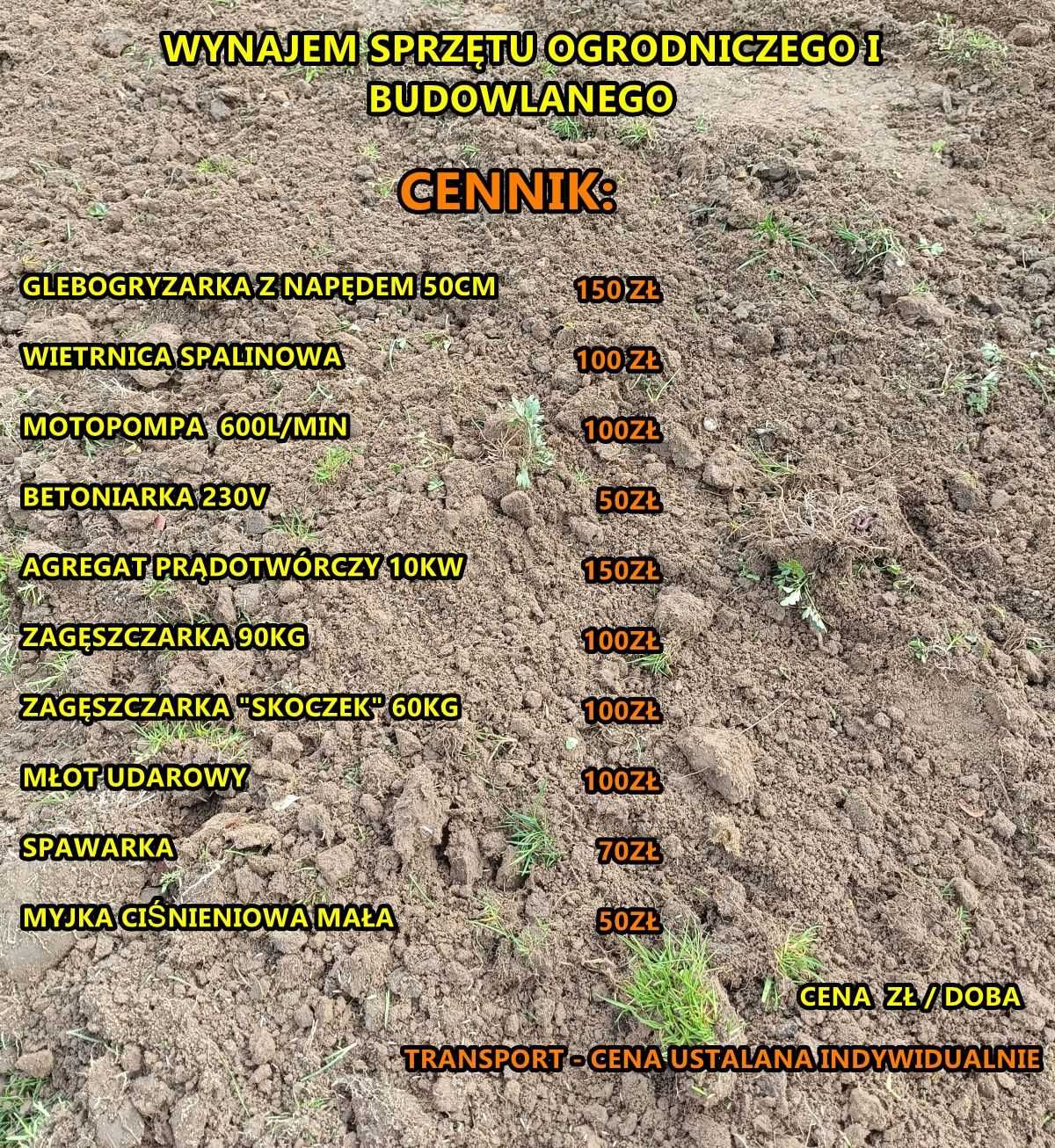 Wynajem Agregat prądotwórczy bardzo mocny 10kw