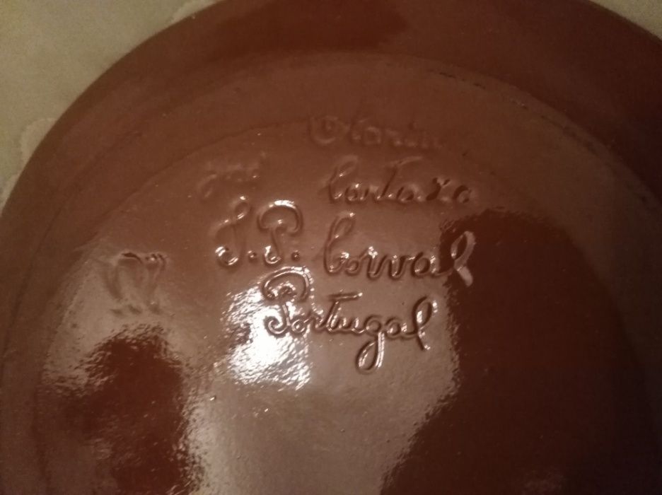 Pratos de barro do Alentejo