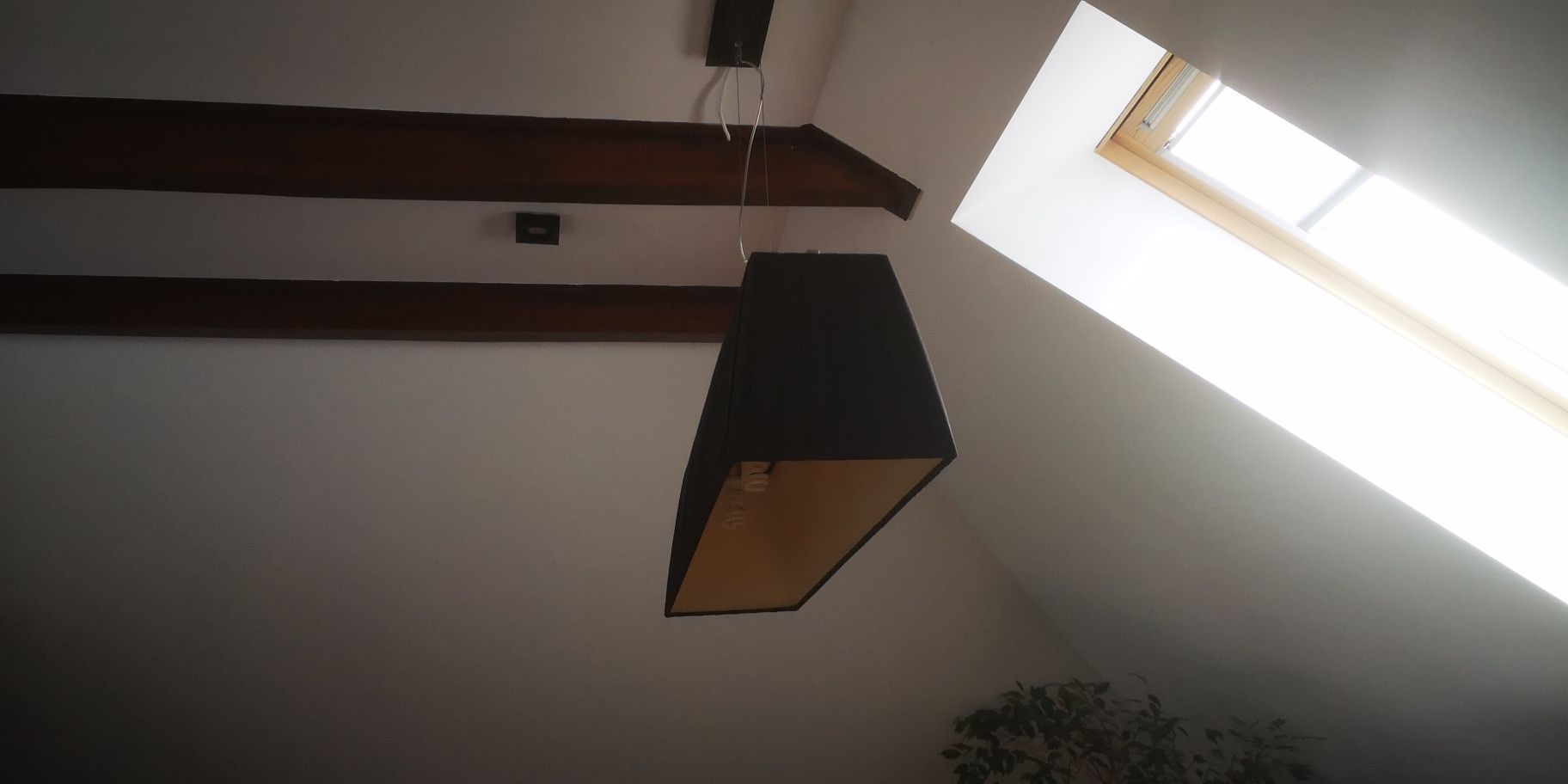 Lampa wisząca materiałowa