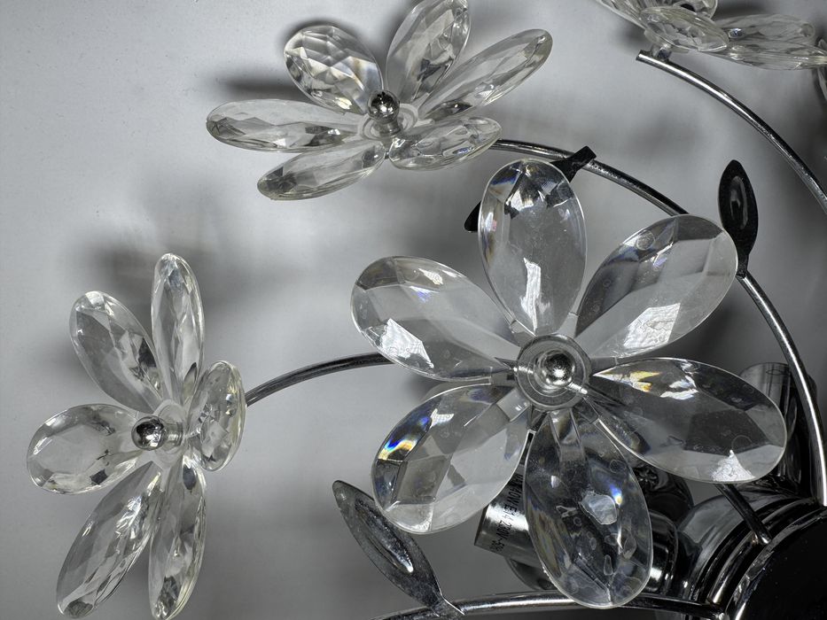 Lampa sufitowa stylowa 3x E14 plafon żyrandol chrom