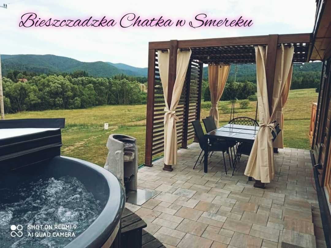 Domek w Bieszczadach/Bieszczadzka Chatka w Smereku/noclegi, jacuzzi!!!