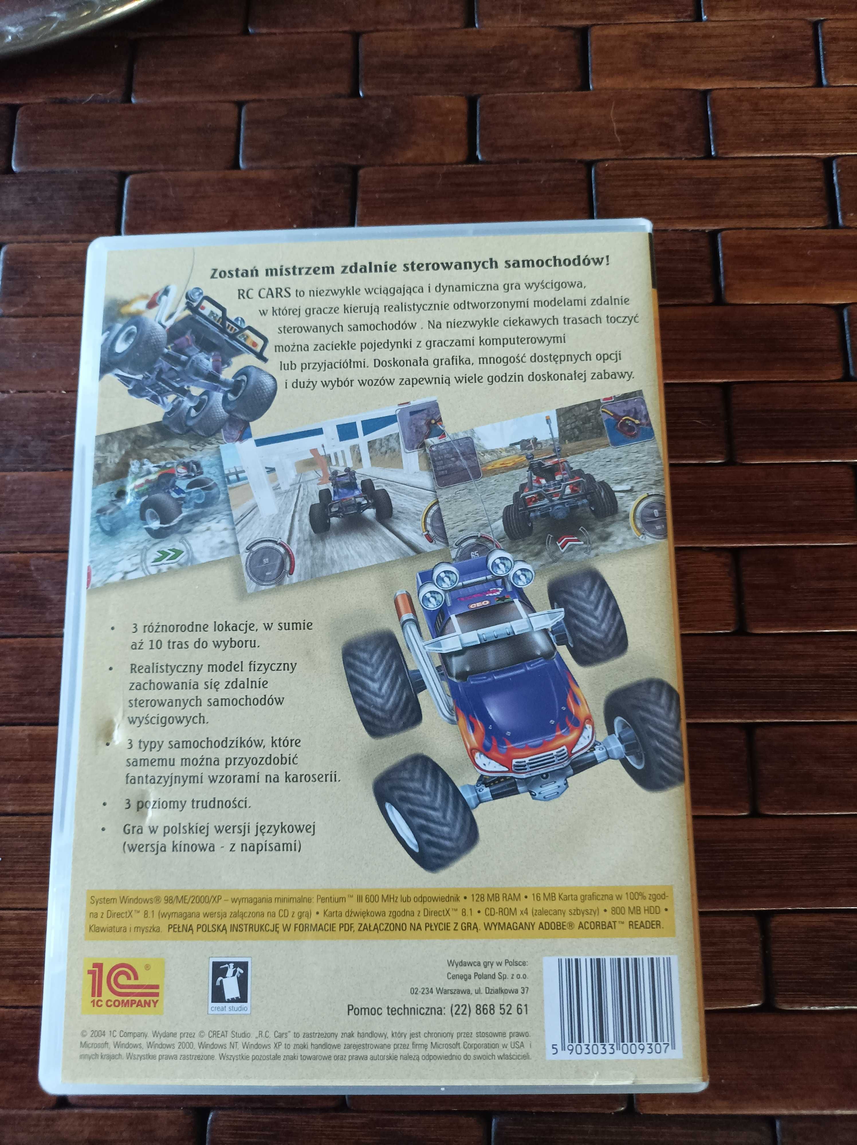 RC cars gra komputerowa PC CD Polska wersja językowa