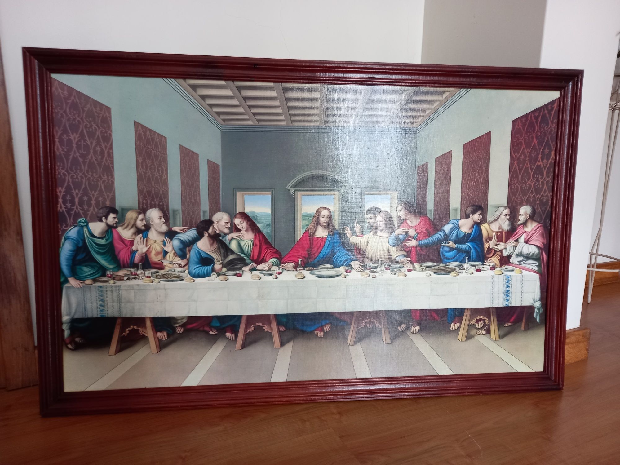 Quadro da ceia do senhor
