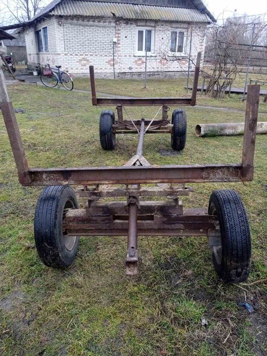 Віз до трактора саморобний